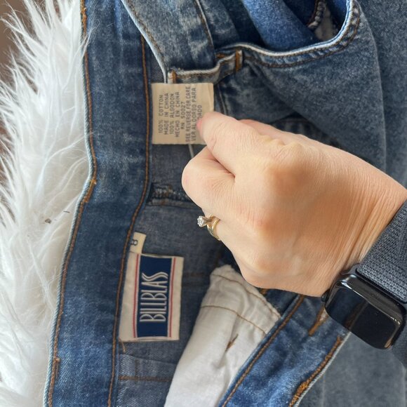 Bill Blass Vintage Denim/Jean Skirt - Picture 3 of 6